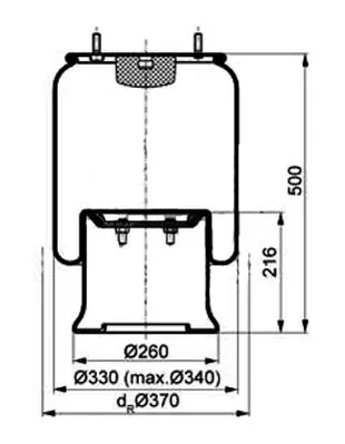 Bellow, air suspension